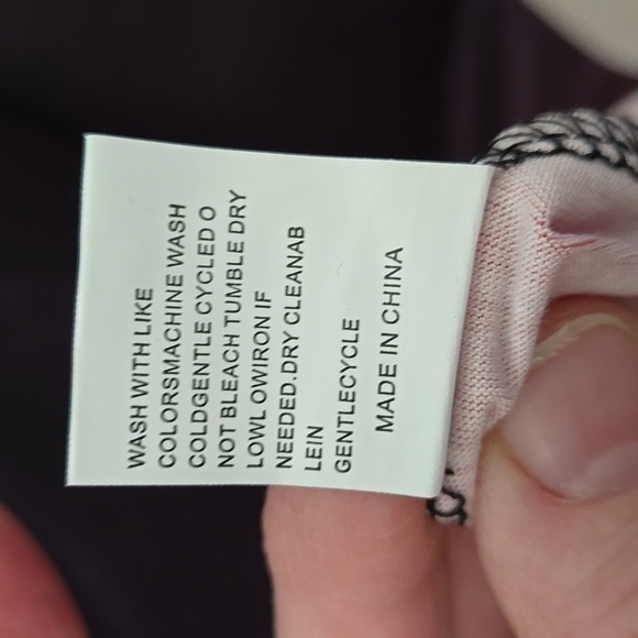 Ombre, Short Sleeve Tee, Black, Red, 5XL, Machine Washable, 100% Polyester, Soft - Picture 3 of 8